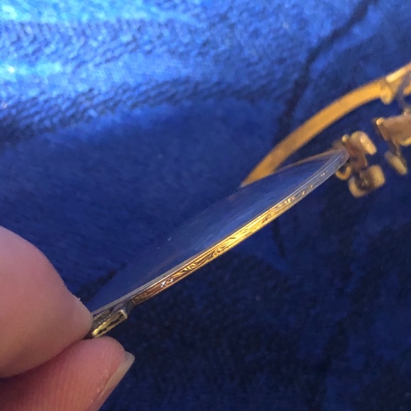1/10 12k Vtg Engraved Oxford Lorgnette Spectacles - Picture 11 of 16